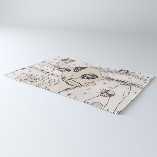 Area Rug &#39;Stained 03&#39;