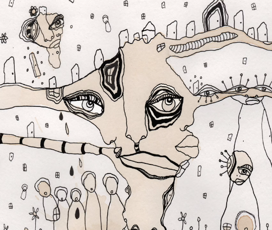 Area Rug &#39;Stained 03&#39;