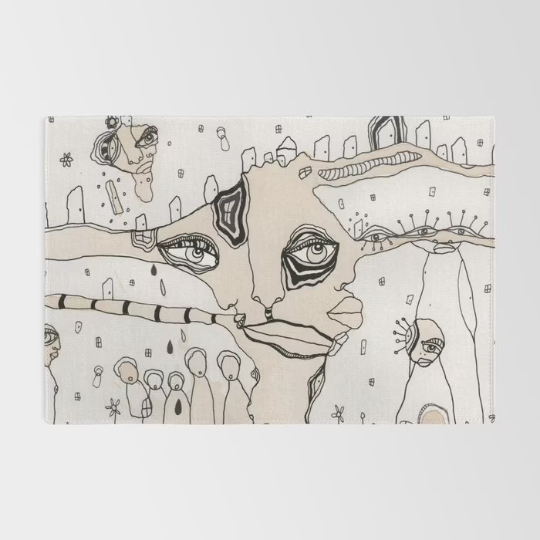 Area Rug &#39;Stained 03&#39;