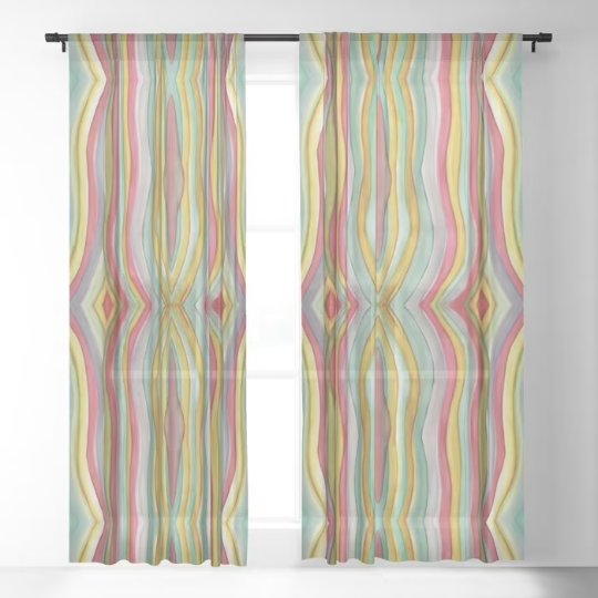 Window Curtains &quot;Striped&quot;