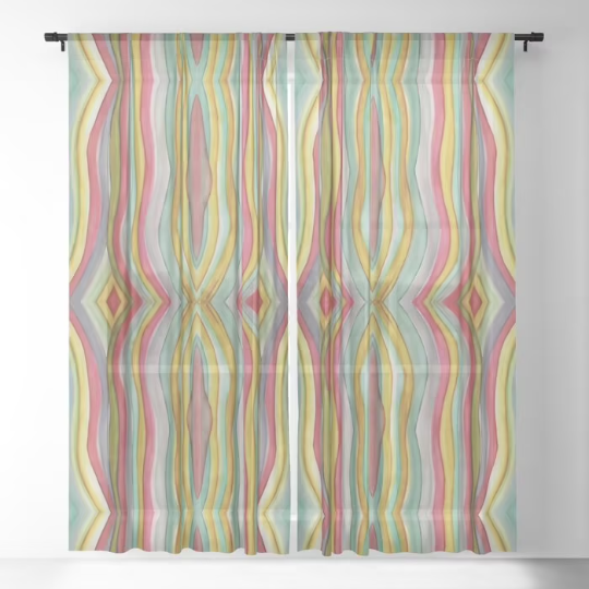 Window Curtains &quot;Striped&quot;