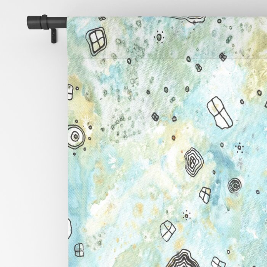 Window Curtains &quot;Surreal Sky&quot;