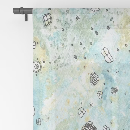 Window Curtains &quot;Surreal Sky&quot;