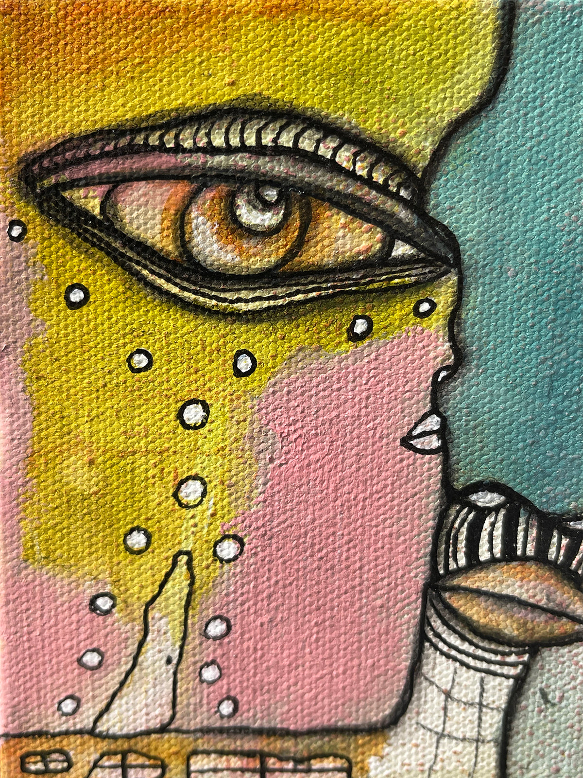 Original Fine Art &#39;The Dreamtime Door&#39; on canvas