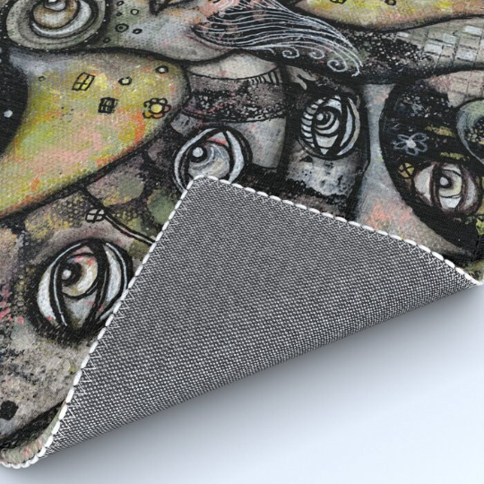 Area Rug &#39;The Octopus Queen&#39;