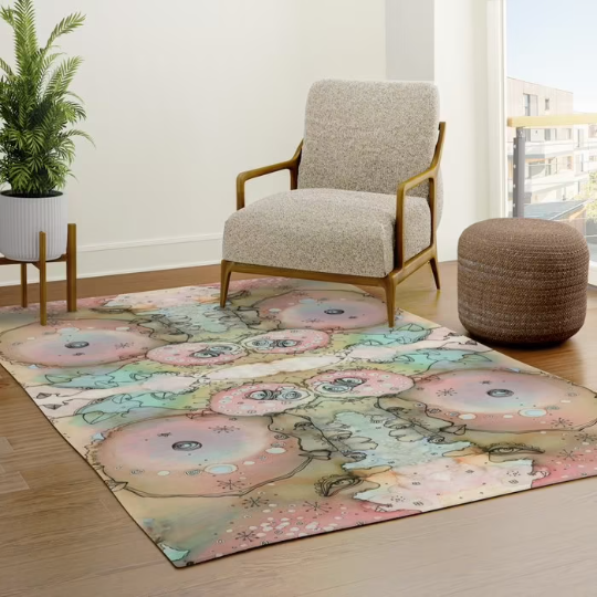 Area Rug &#39;Turn Around 3&#39;