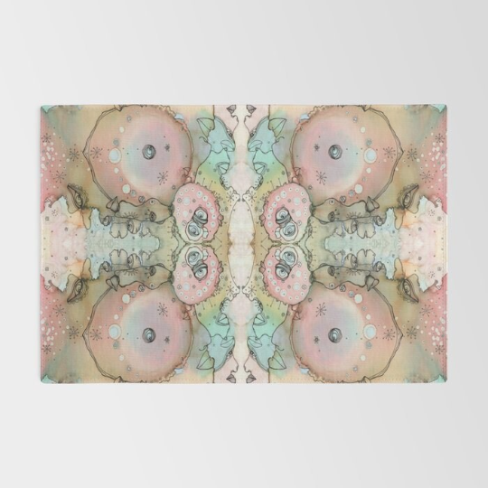 Area Rug &#39;Turn Around 3&#39;