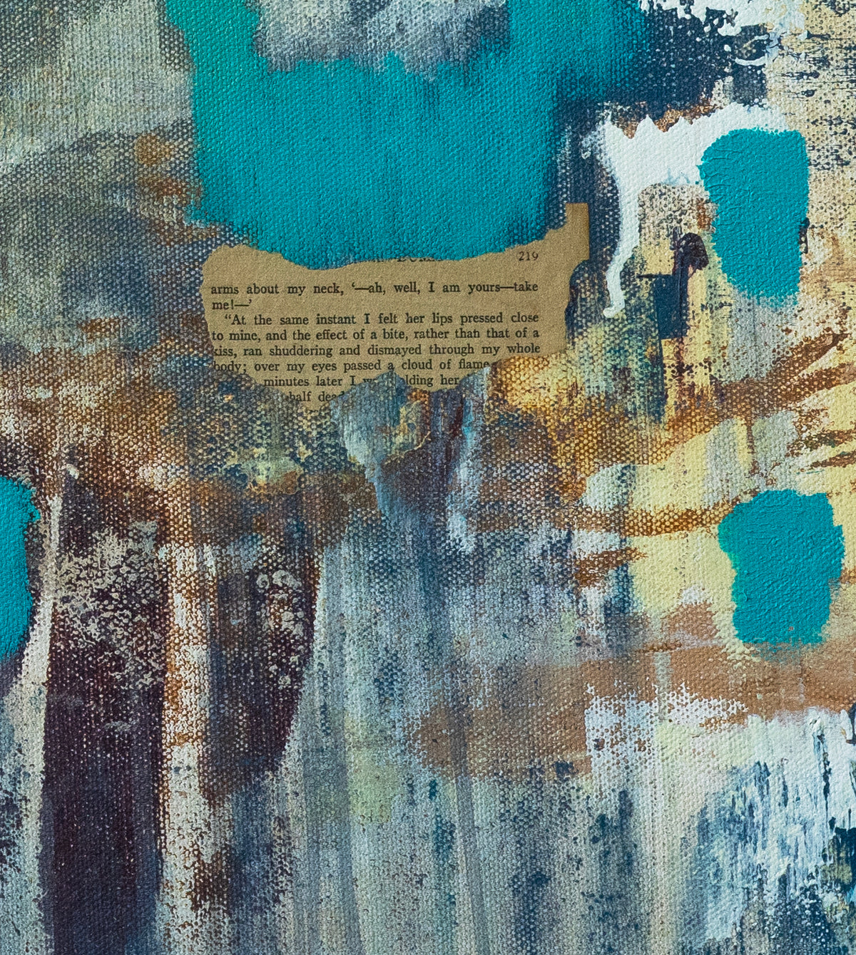 HUGE 10ft Original Fine Art &#39;Uphill from here&#39; on Canvas