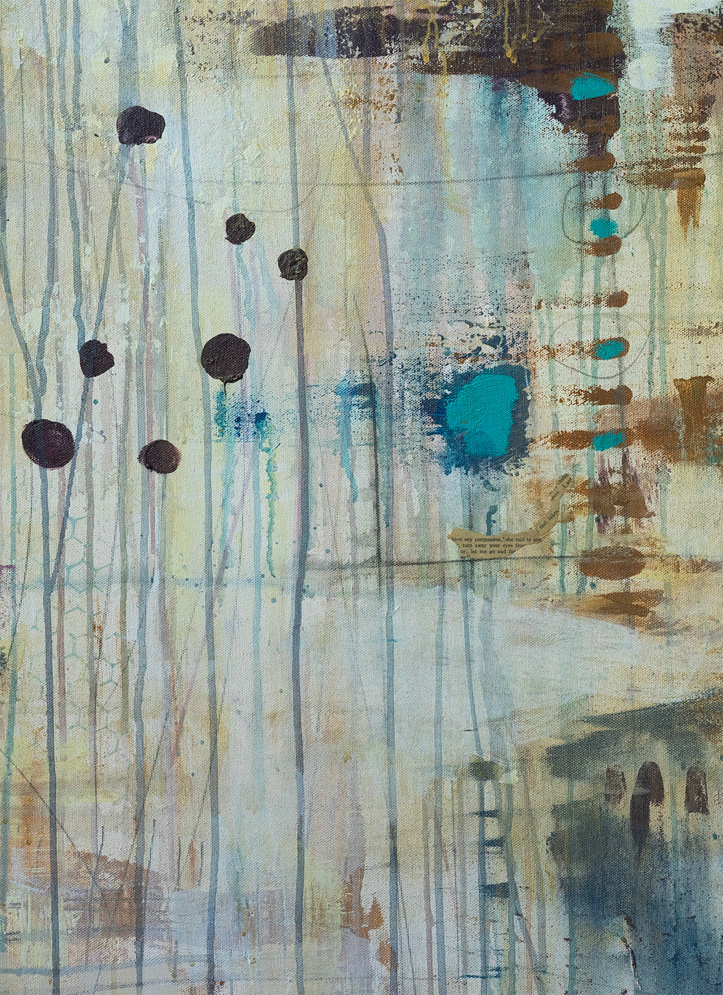 HUGE 10ft Original Fine Art &#39;Uphill from here&#39; on Canvas