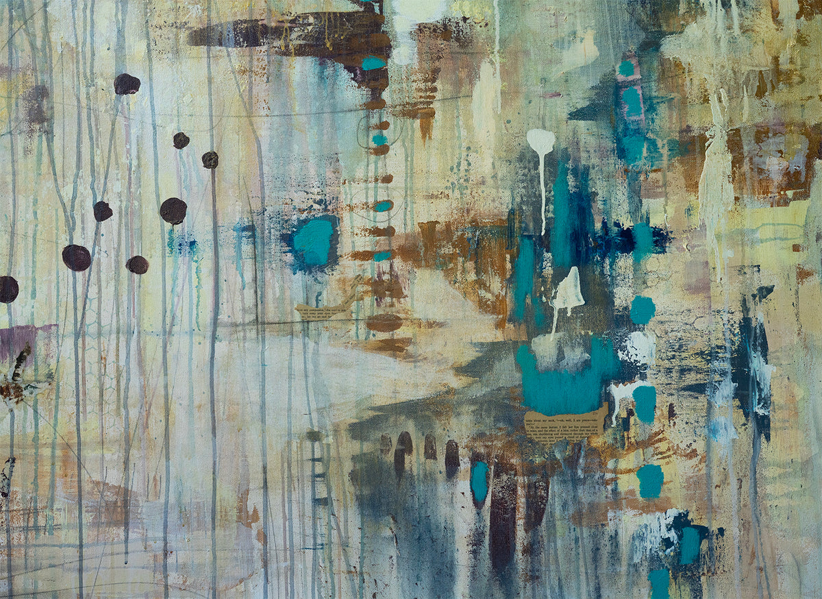 HUGE 10ft Original Fine Art &#39;Uphill from here&#39; on Canvas