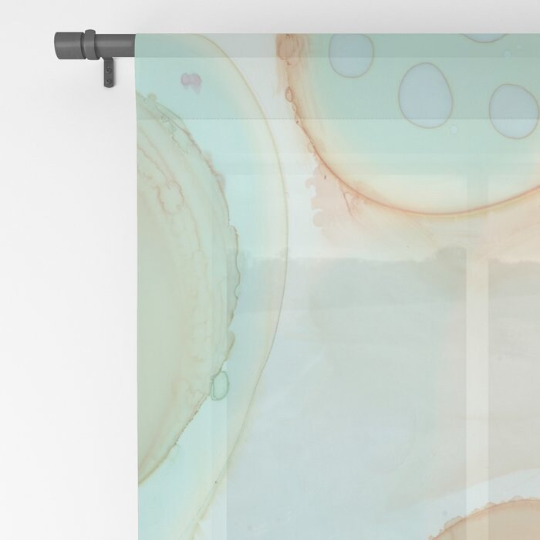 Window Curtains &quot;Universe Love&quot;