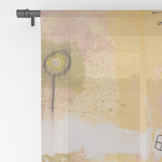 Window Curtains &quot;Waiting by the Sea V02&quot;