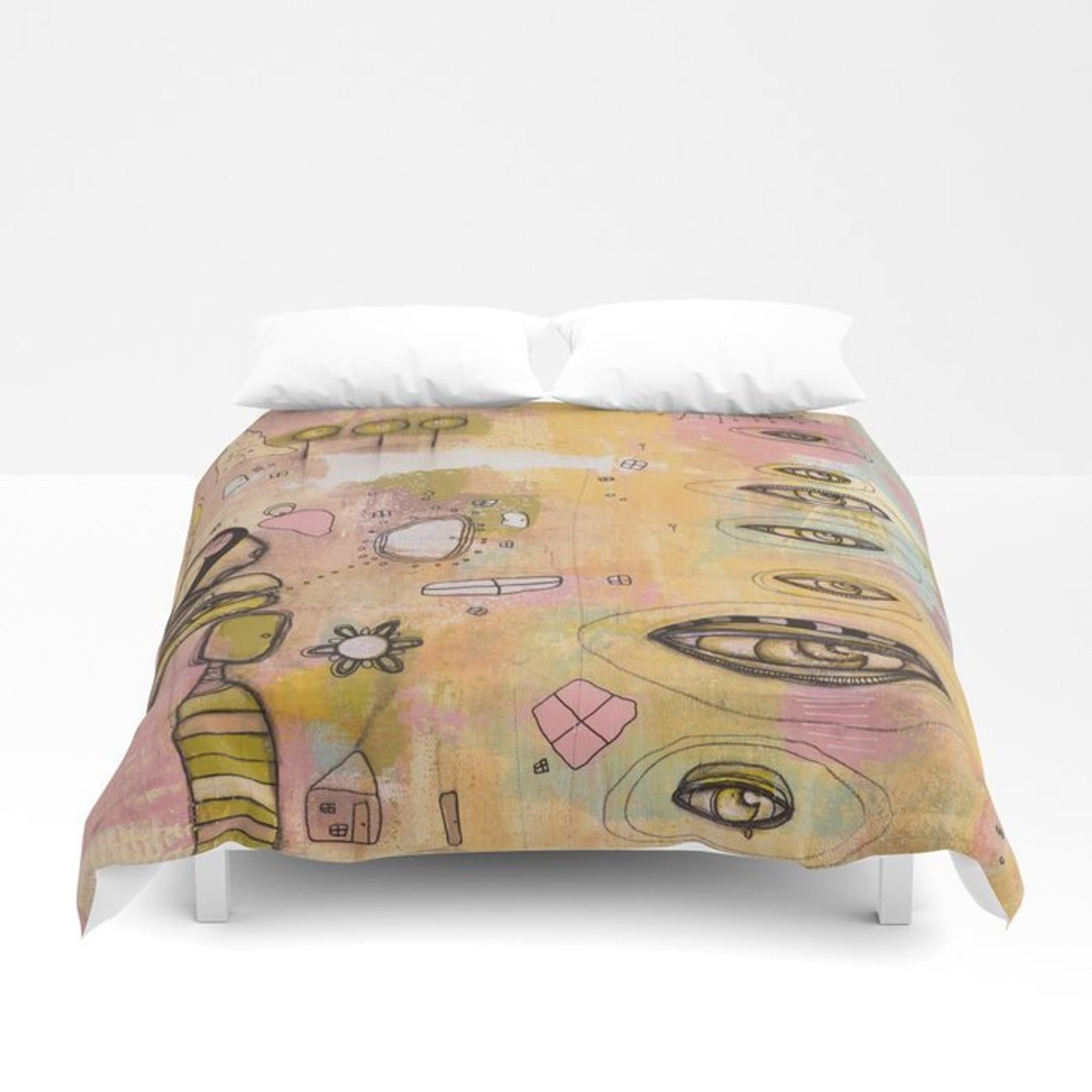 Duvet Cover 'Waiting by the Sea V2'