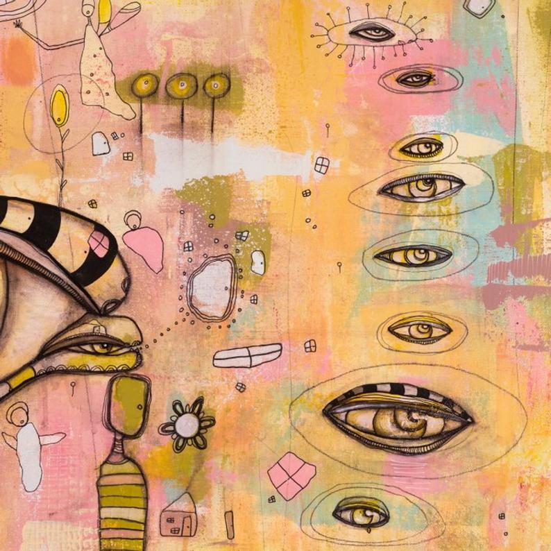 Duvet Cover &#39;Waiting by the Sea V2&#39;