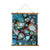 Whimsical Wood Slat Tapestry "Galaxy A"