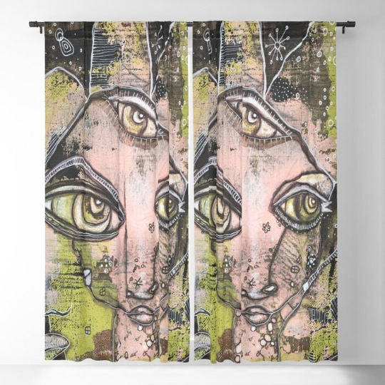 Window Curtains &quot;What We See&quot;