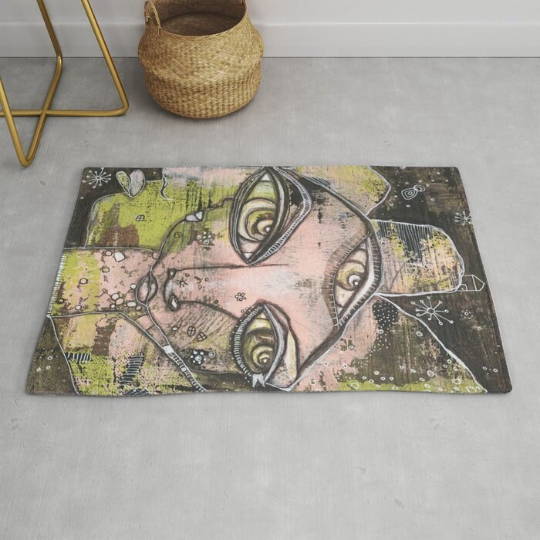 Area Rug &#39;What We See&#39;