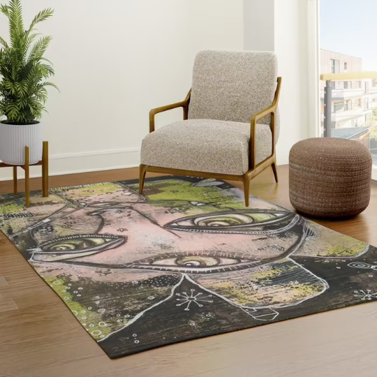 Area Rug &#39;What We See&#39;