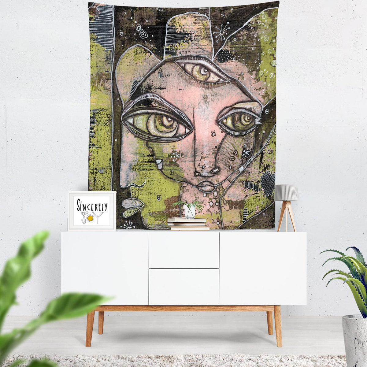 Wall Art Tapestry &#39;What We See&#39;