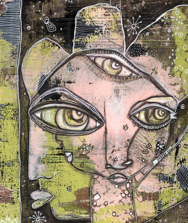 Wall Art Tapestry &#39;What We See&#39;