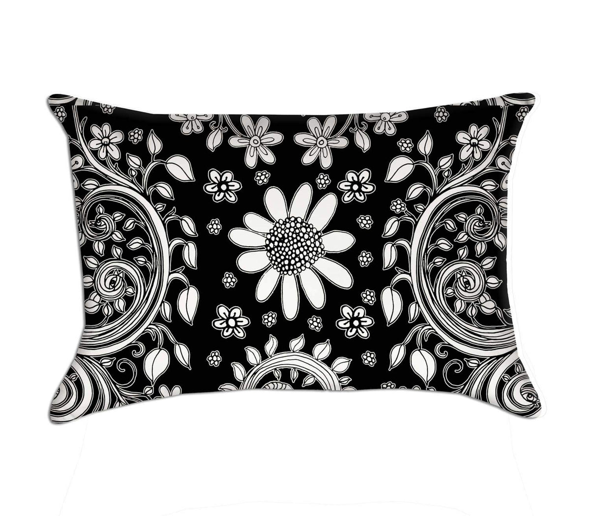 bw-floral-duvet-sham