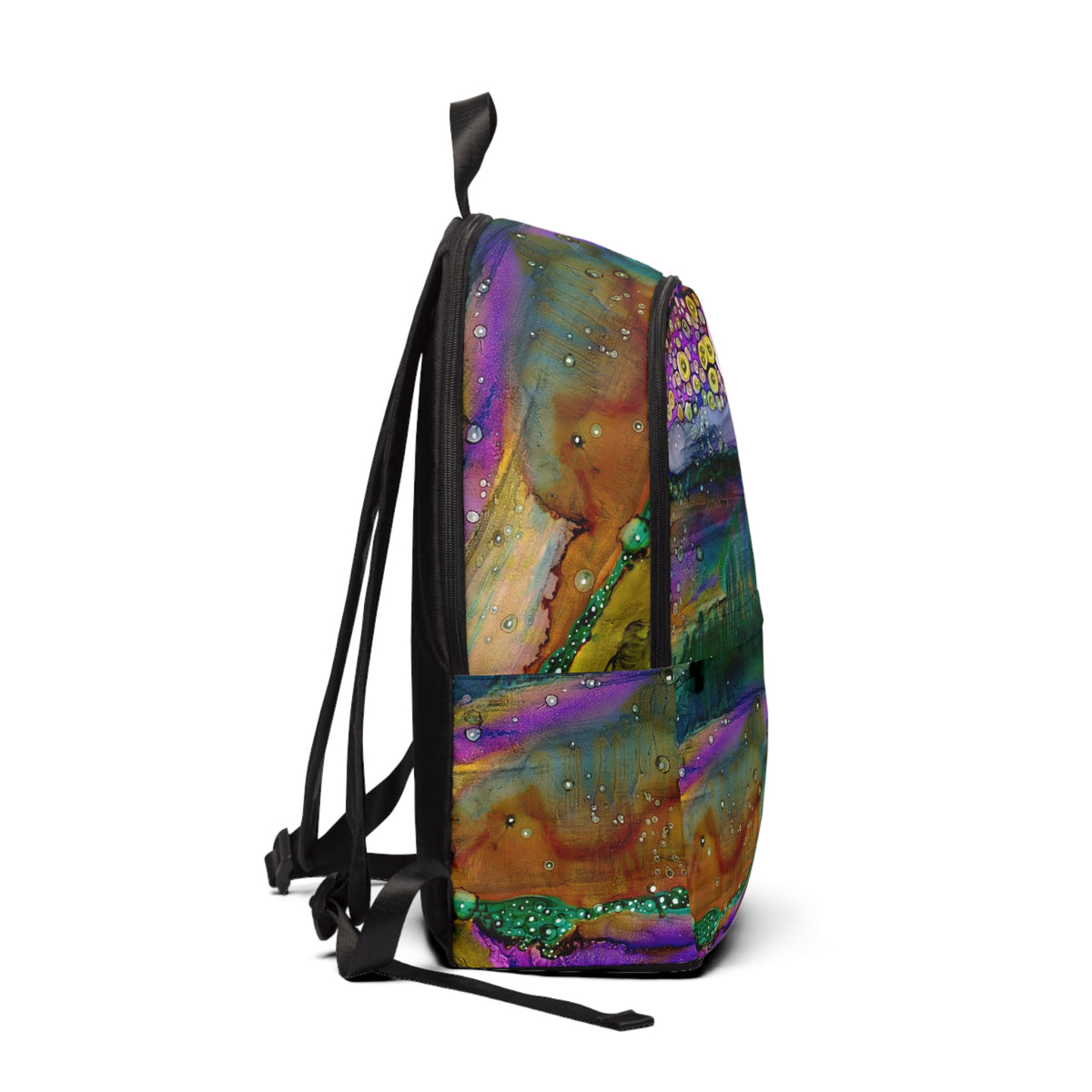 Organic Art Backpack &quot;Purple Mountain&quot;