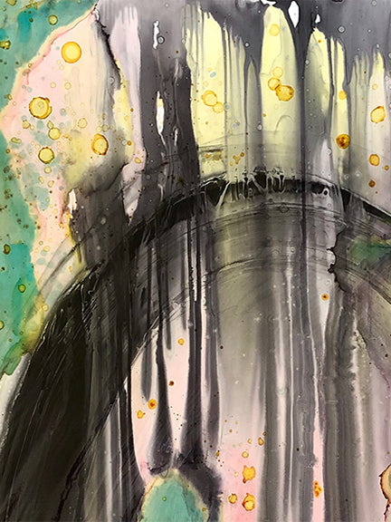 Original Mixed Media Fine Art &#39;The Tunnel&#39;