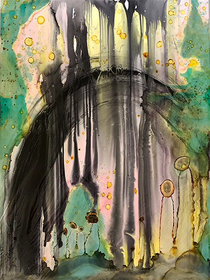 Original Mixed Media Fine Art &#39;The Tunnel&#39;