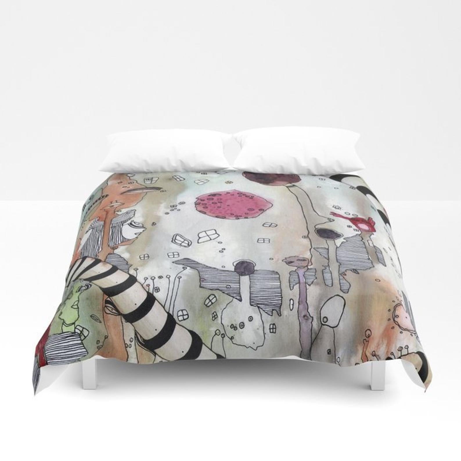 Duvet Cover 'A Female Hello'