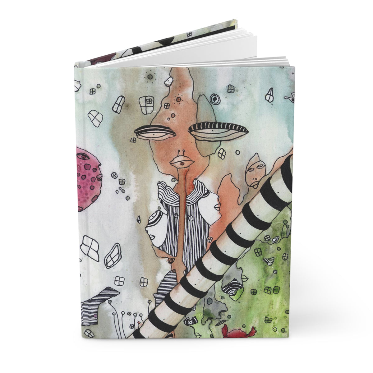 Original Art Dream Journal Travel Diary &quot;A Female Hello&quot;