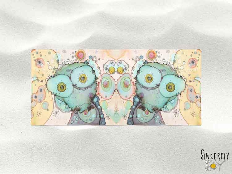 Bath Towel &#39;I See You 2&#39;