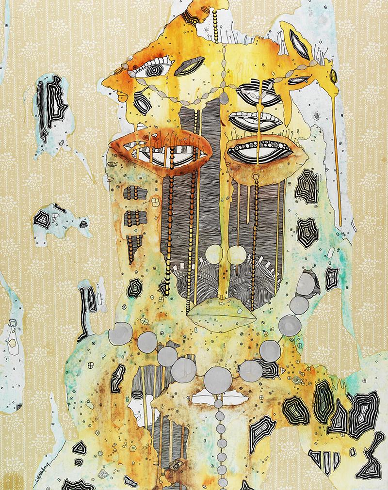 fine art Obatala orisha art