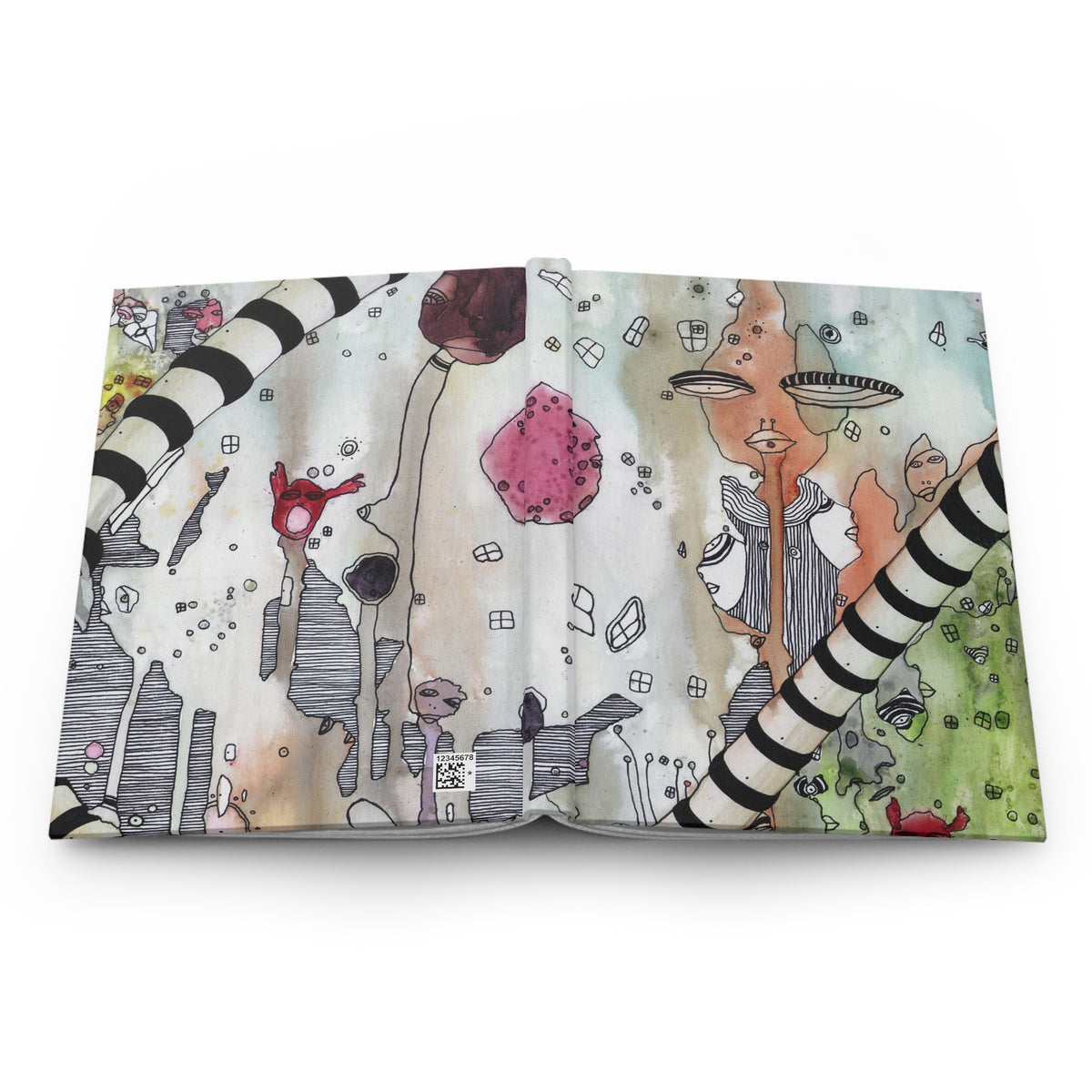 Original Art Dream Journal Travel Diary &quot;A Female Hello&quot;