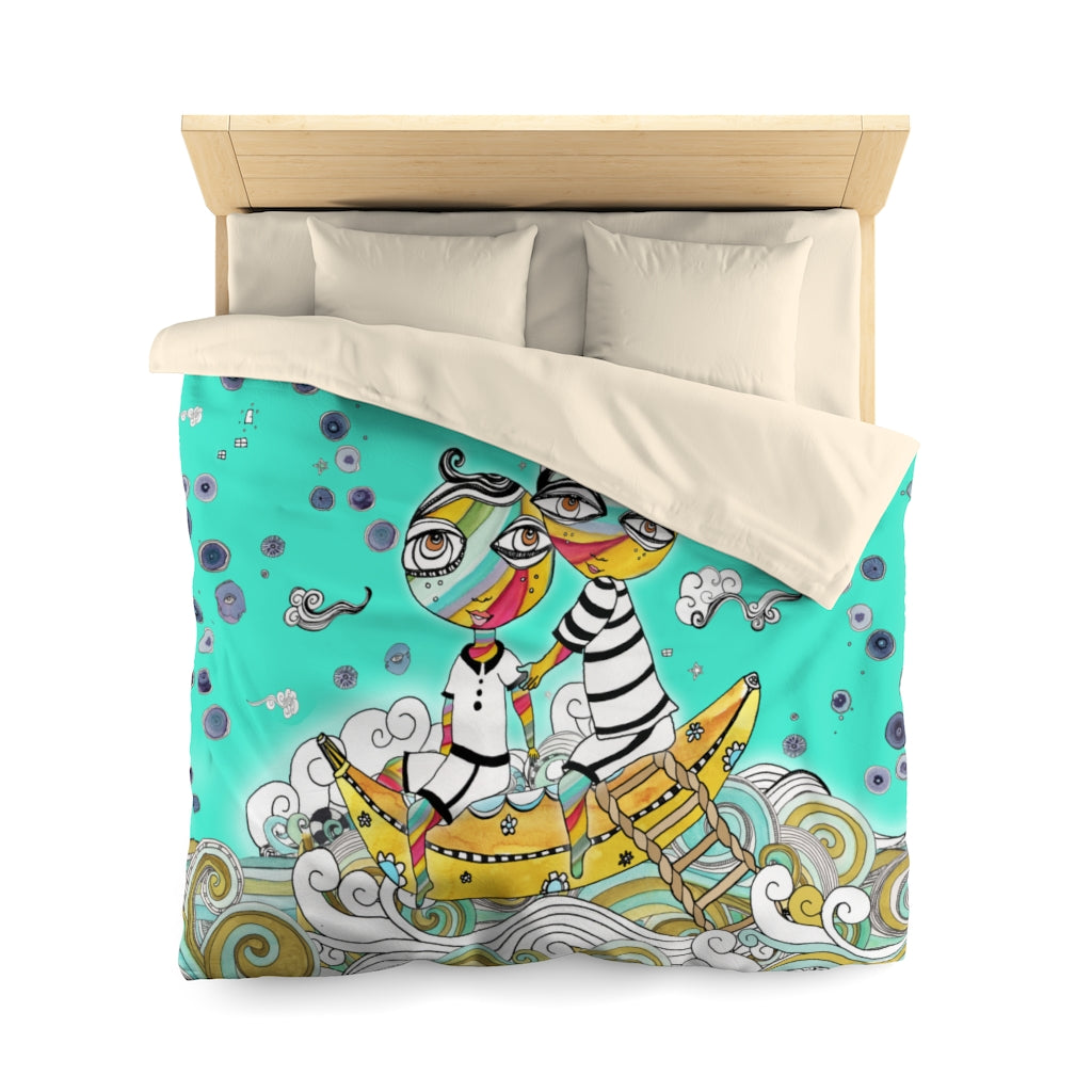 Duvet Cover 'Banana Boat Rides'