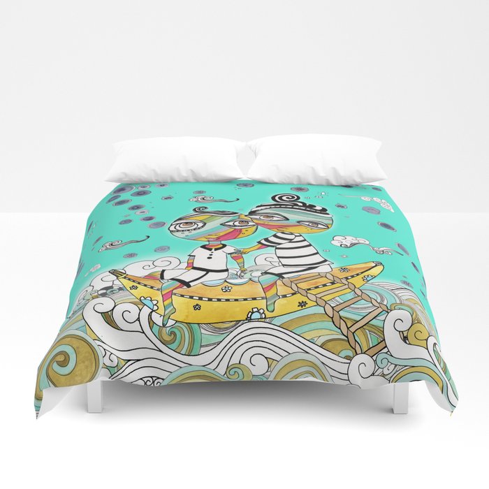 Duvet Cover &#39;Banana Boat Rides&#39;