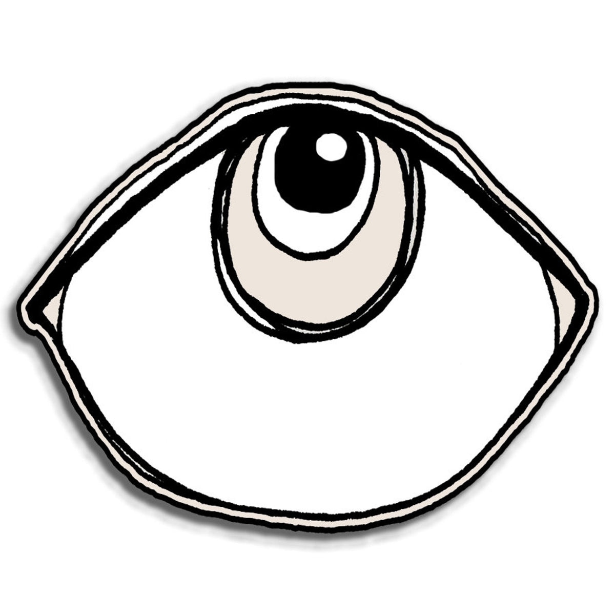 &quot;Big Eye&quot; Vinyl Sticker