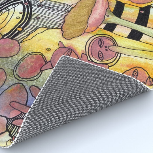 Area Rug &#39;Bugged Out&#39;