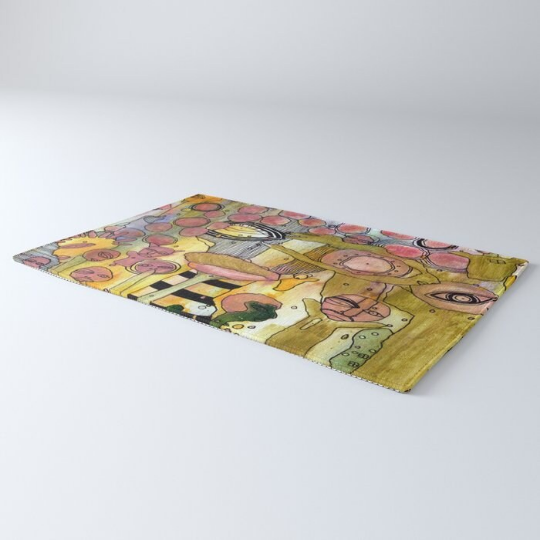 Area Rug &#39;Bugged Out&#39;