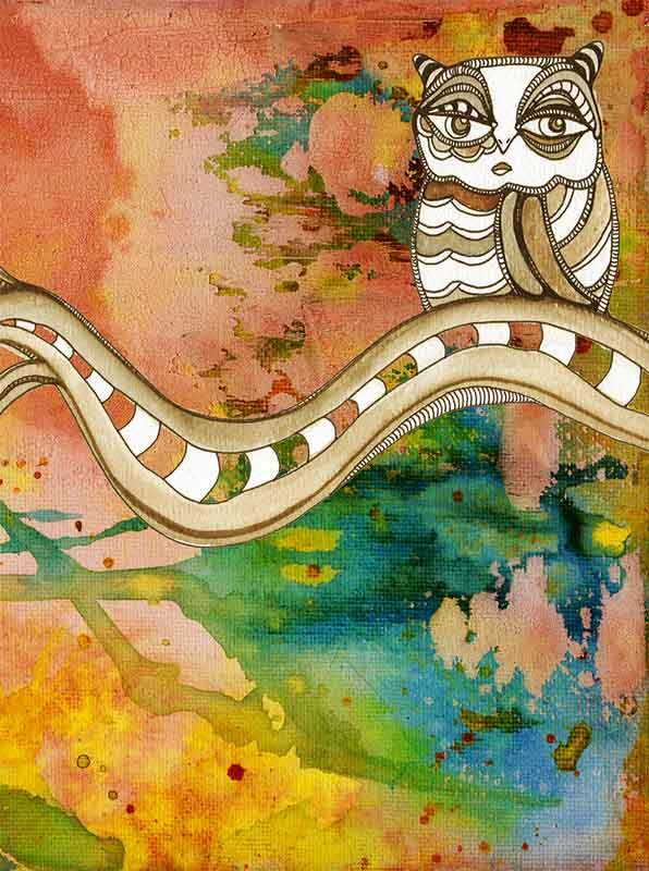 surreal-abstract-owl-tapestries