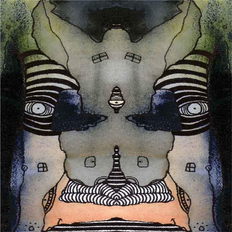 Tote Bag Mixed Media Art &#39;Source 2&#39;