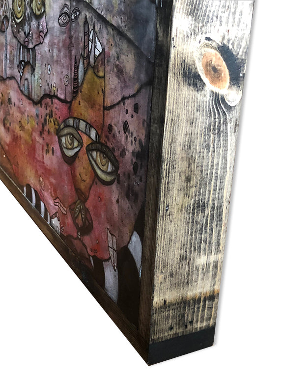 Original Fine Art &#39;Castle Creatures&#39;