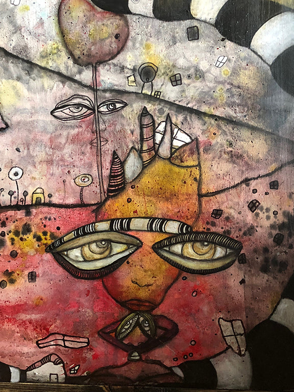 Original Fine Art &#39;Castle Creatures&#39;