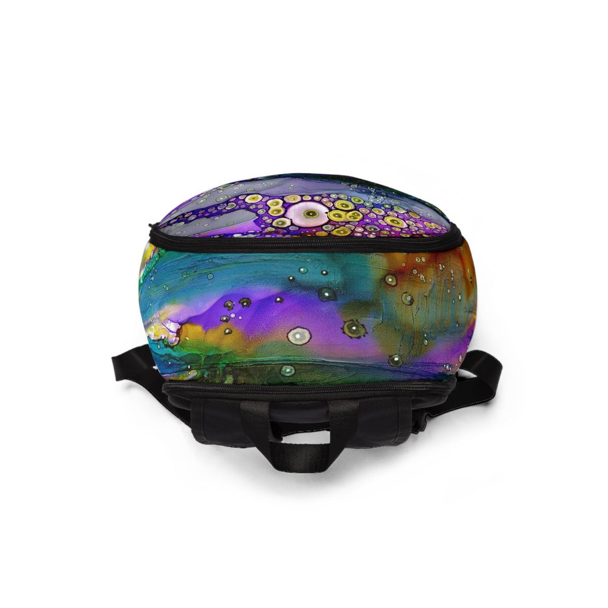 Organic Art Backpack &quot;Purple Mountain&quot;