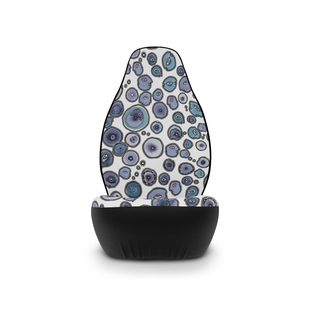 Colorful Blueberry Fruit Car Seat Covers &quot;Blueberry Friends&quot;