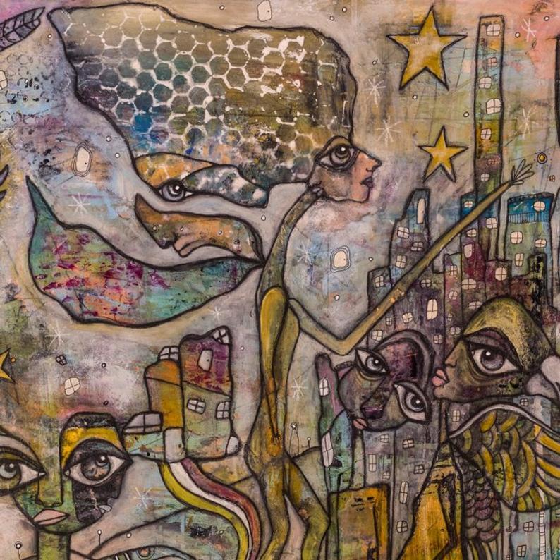 Duvet Cover &#39;City Creatures&#39;