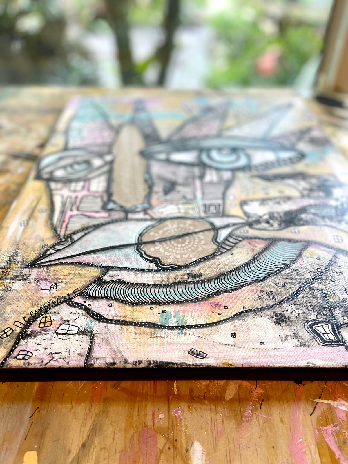 Original Fine Art on Canvas &#39;Crowned&#39;