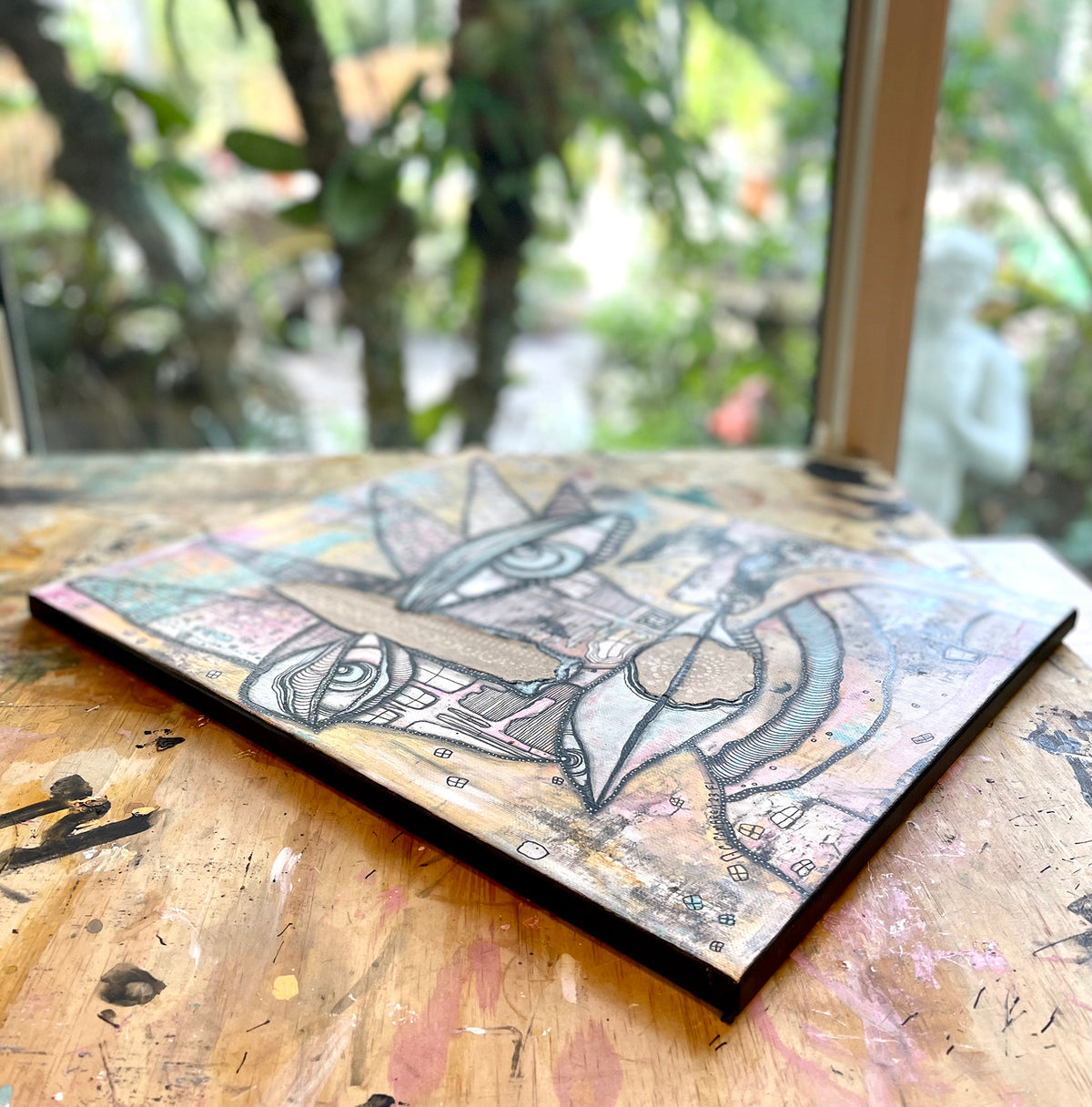 Original Fine Art on Canvas &#39;Crowned&#39;