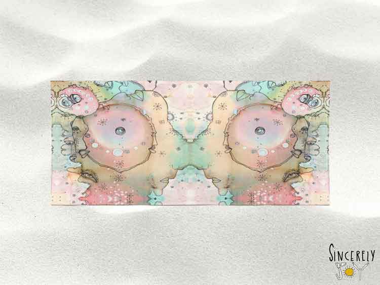 Beach / Bath Towel &#39;Turn Around 1&#39;