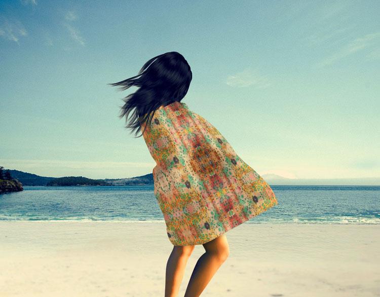 Bath Towel &#39;DreamScape B&#39;