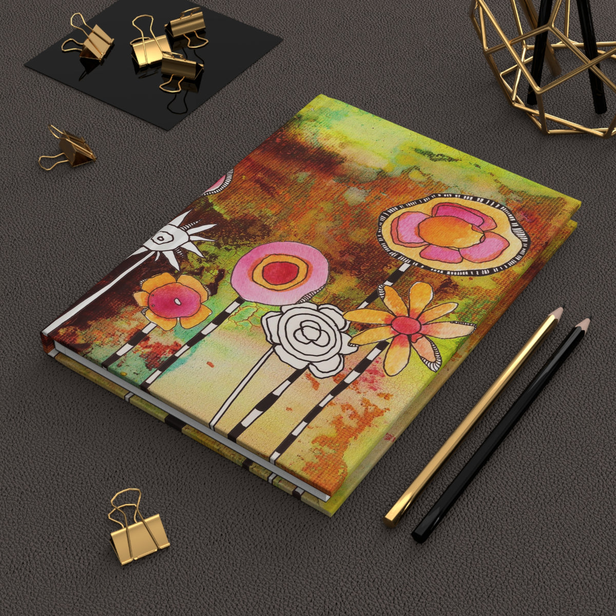 Floral Boho Dream Journal &quot;Garden Party&quot;